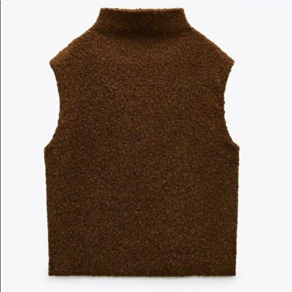 New Zara Sweater Vest Top - Picture 9 of 15